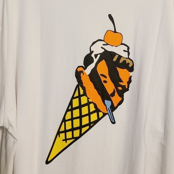 ICECREAM | Men's Classic White Ice Cream Cone T-Shirt (Size 2X) NWT - Picture 6 of 10